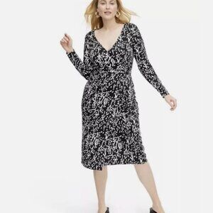Diane Von Furstenberg for Target Black and White Wrap Dress NWT XXL